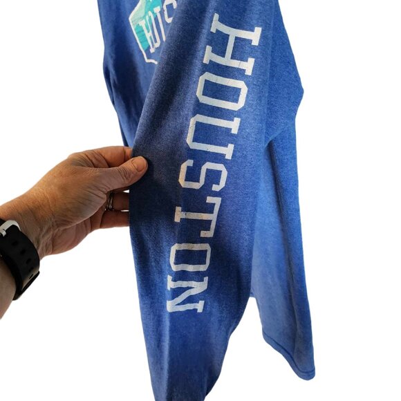 EUC Houston Texas Long Sleeve T-Shirt - Picture 3 of 3